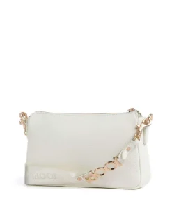 Vivace Jasmina Umhängetasche genarbtes Rindsleder weiß