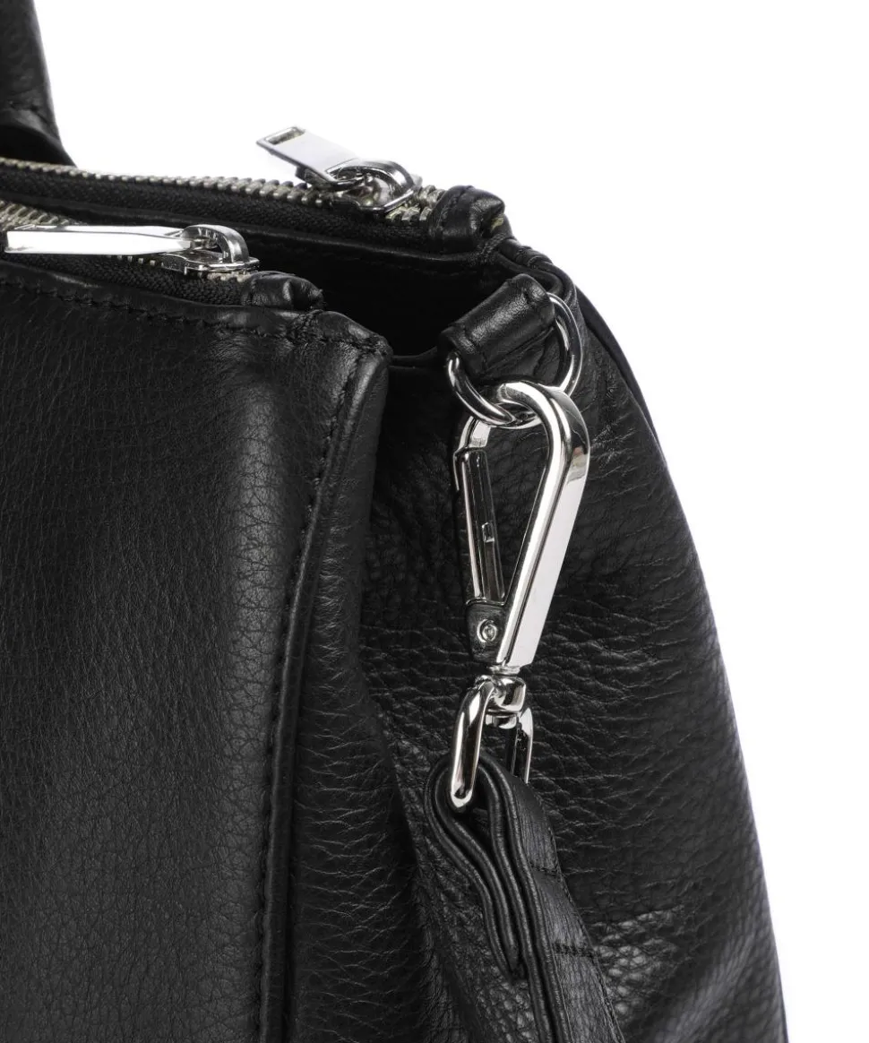 Viviane Aktentasche genarbtes Rindsleder schwarz