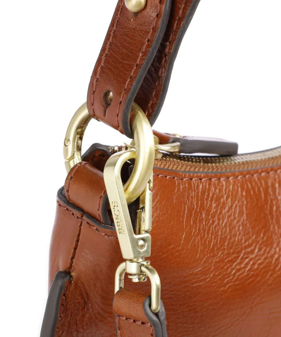 Volterra Beuteltasche fein genarbtes Rindsleder braun