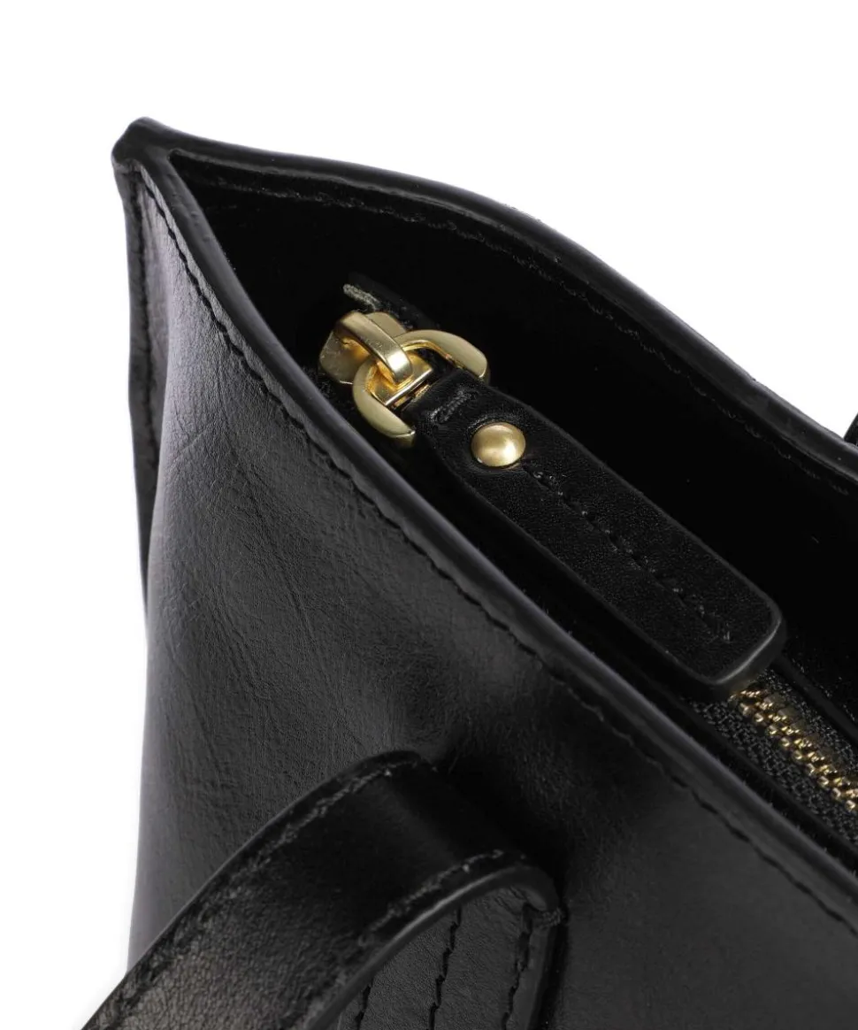 Volterra S Shopper Leder schwarz