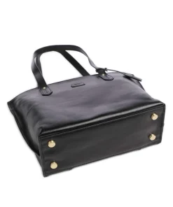 Volterra S Shopper Leder schwarz