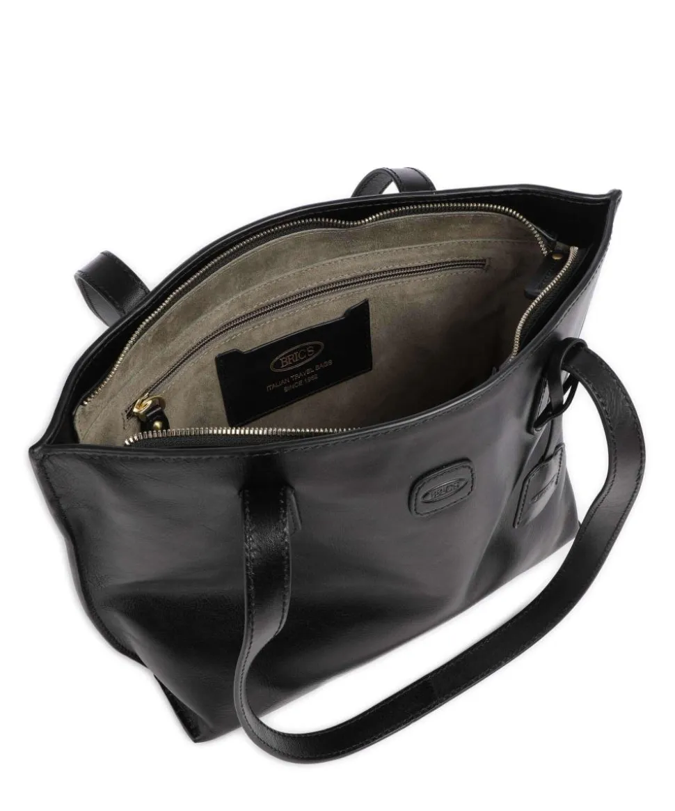 Volterra S Shopper Leder schwarz
