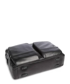 W136 Aktentasche 15″ fein genarbtes Rindsleder schwarz