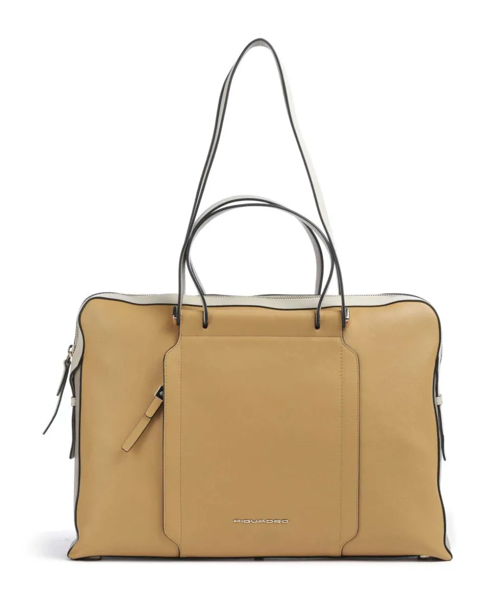 W92 Aktentasche 15″ genarbtes Rindsleder mehrfarbig