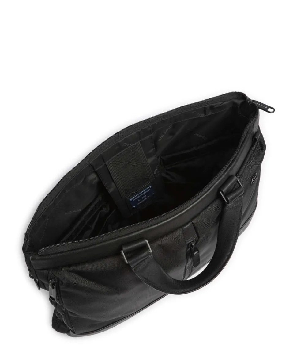 W138 Aktentasche 16″ recyceltes Polyester schwarz