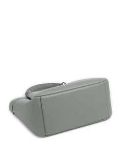 Wave M Handtasche Lederimitat grünblau