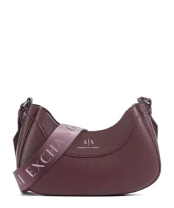 Wave S Umhängetasche Lederimitat wein