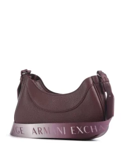 Wave S Umhängetasche Lederimitat wein