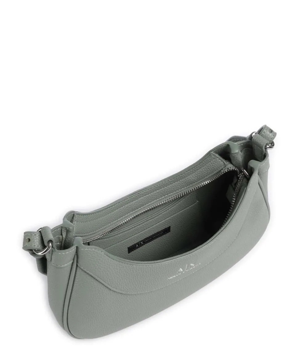 Wave S Umhängetasche Lederimitat grünblau