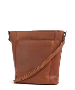 Wax Pull Up Cow Moore Bucket bag fein genarbtes Rindsleder cognac