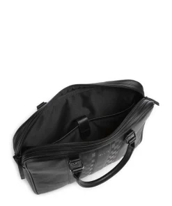 Waymon Aktentasche 15″ Lederimitat schwarz