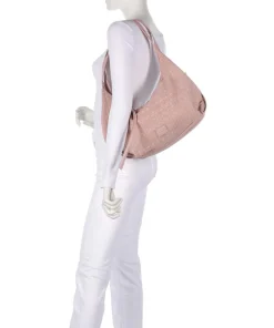 Weave Harmony Beuteltasche Schafsleder rosa