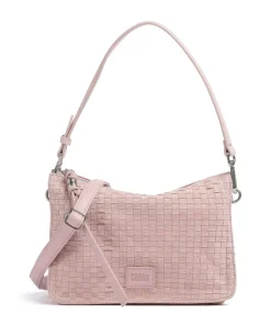 Weave Harmony Schultertasche Schafsleder rosa