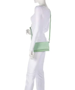 Weave Harmony Umhängetasche Schafsleder mintgrün