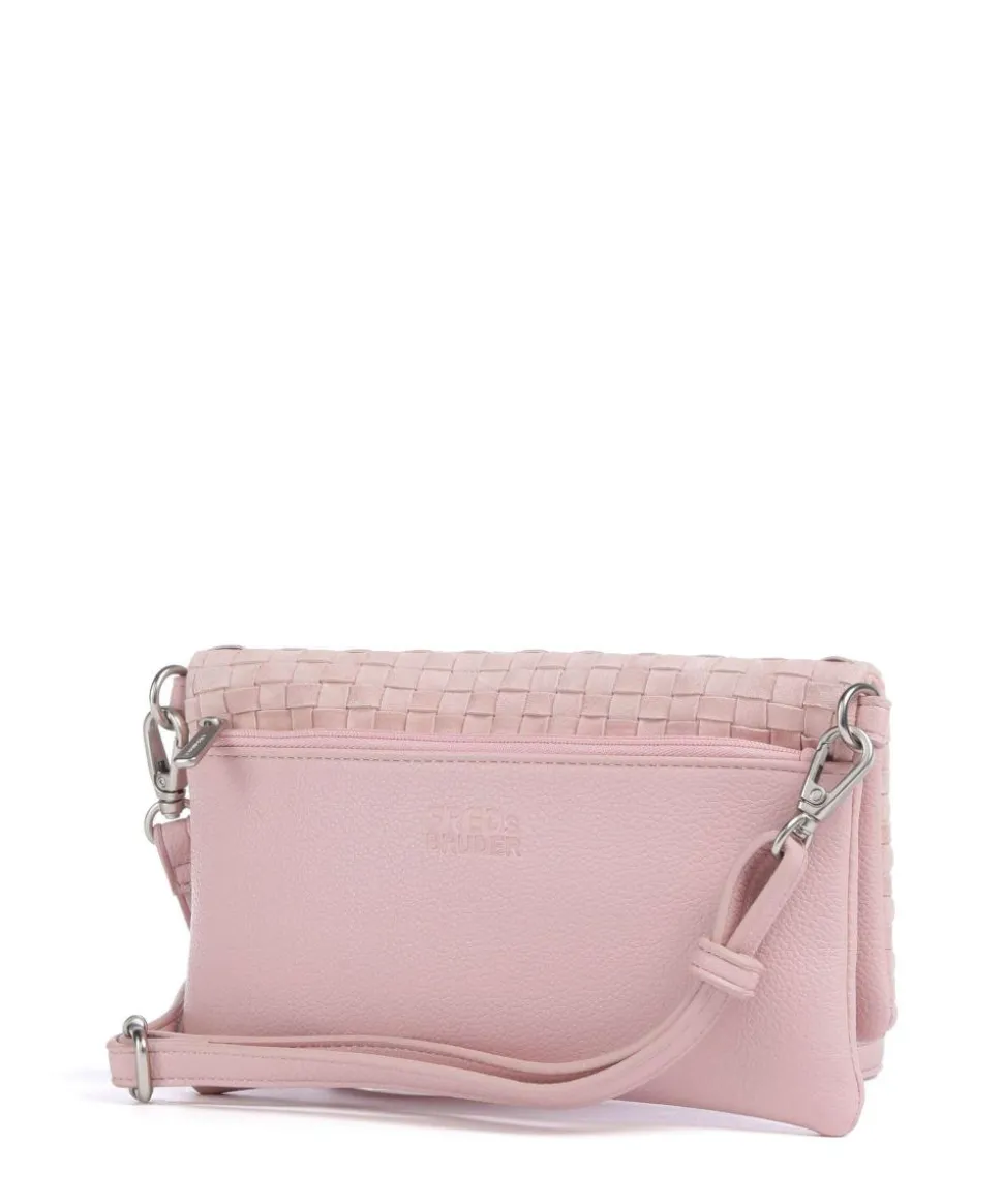 Weave Harmony Umhängetasche Schafsleder rosa