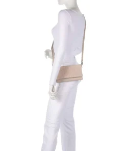 Weave Harmony Umhängetasche Schafsleder nude