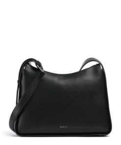 Westwell Lane Umhängetasche genarbtes Rindsleder schwarz