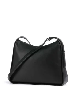 Westwell Lane Umhängetasche genarbtes Rindsleder schwarz