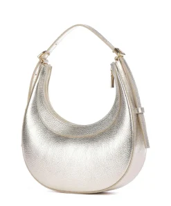 Whisper Schultertasche genarbtes Rindsleder gold