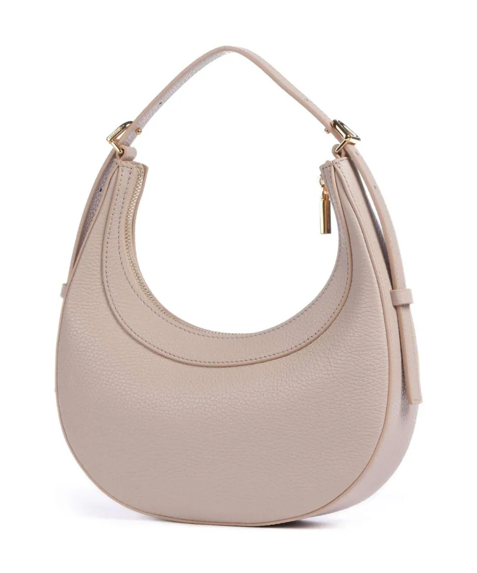 Whisper Schultertasche genarbtes Rindsleder nude