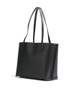 Willow Shopper genarbtes Rindsleder schwarz