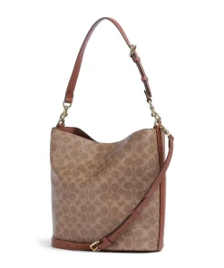 Willow Signature Beuteltasche Canvas braun