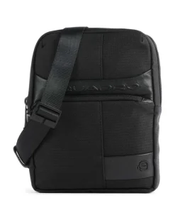 Wollem Umhängetasche recyceltes Polyester schwarz