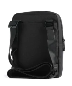 Wollem Umhängetasche recyceltes Polyester schwarz