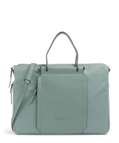 W92T Aktentasche 15″ recyceltes Nylon grünblau