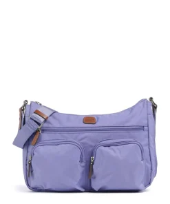 X-Collection Schultertasche recyceltes Nylon violett