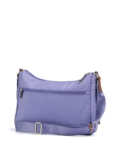 X-Collection Schultertasche recyceltes Nylon violett