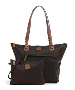 X-Collection Shopper recyceltes Nylon dunkelbraun