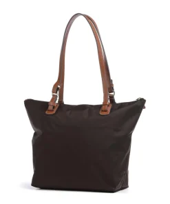 X-Collection Shopper recyceltes Nylon dunkelbraun