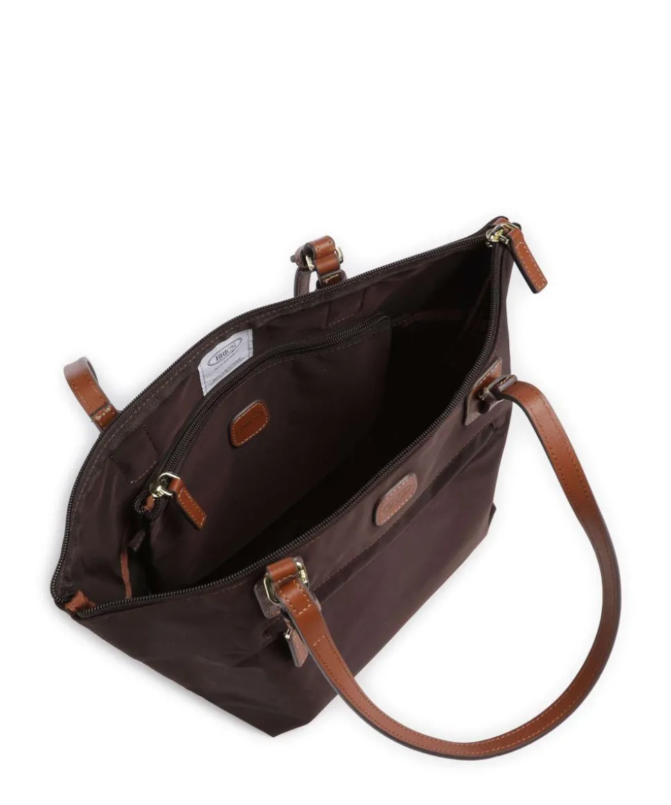 X-Collection Shopper recyceltes Nylon dunkelbraun