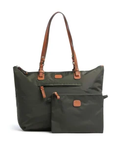 X-Collection Shopper recyceltes Nylon olivgrün