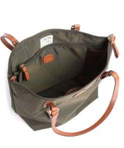 X-Collection Shopper recyceltes Nylon olivgrün