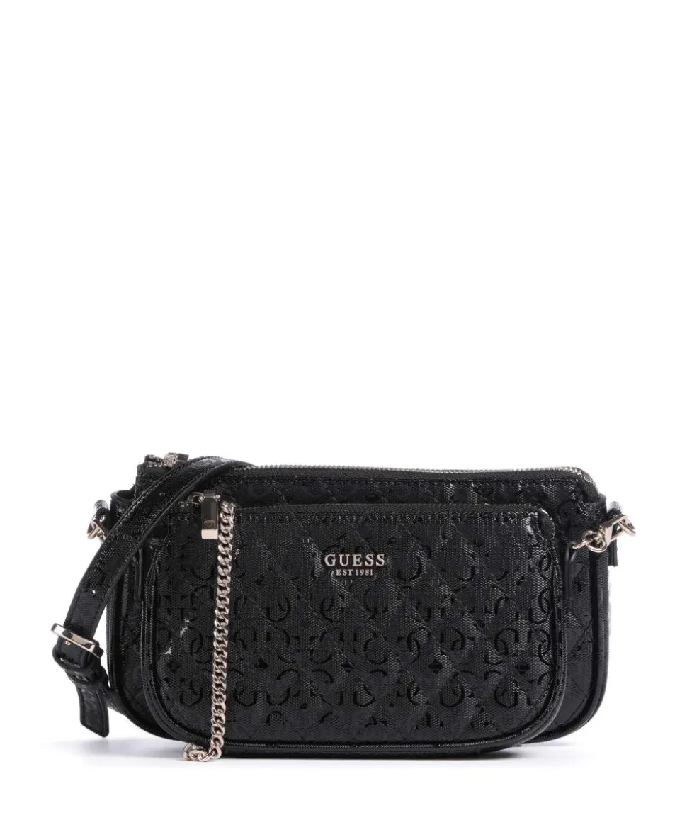 Yarmilla Umhängetasche Lederimitat schwarz