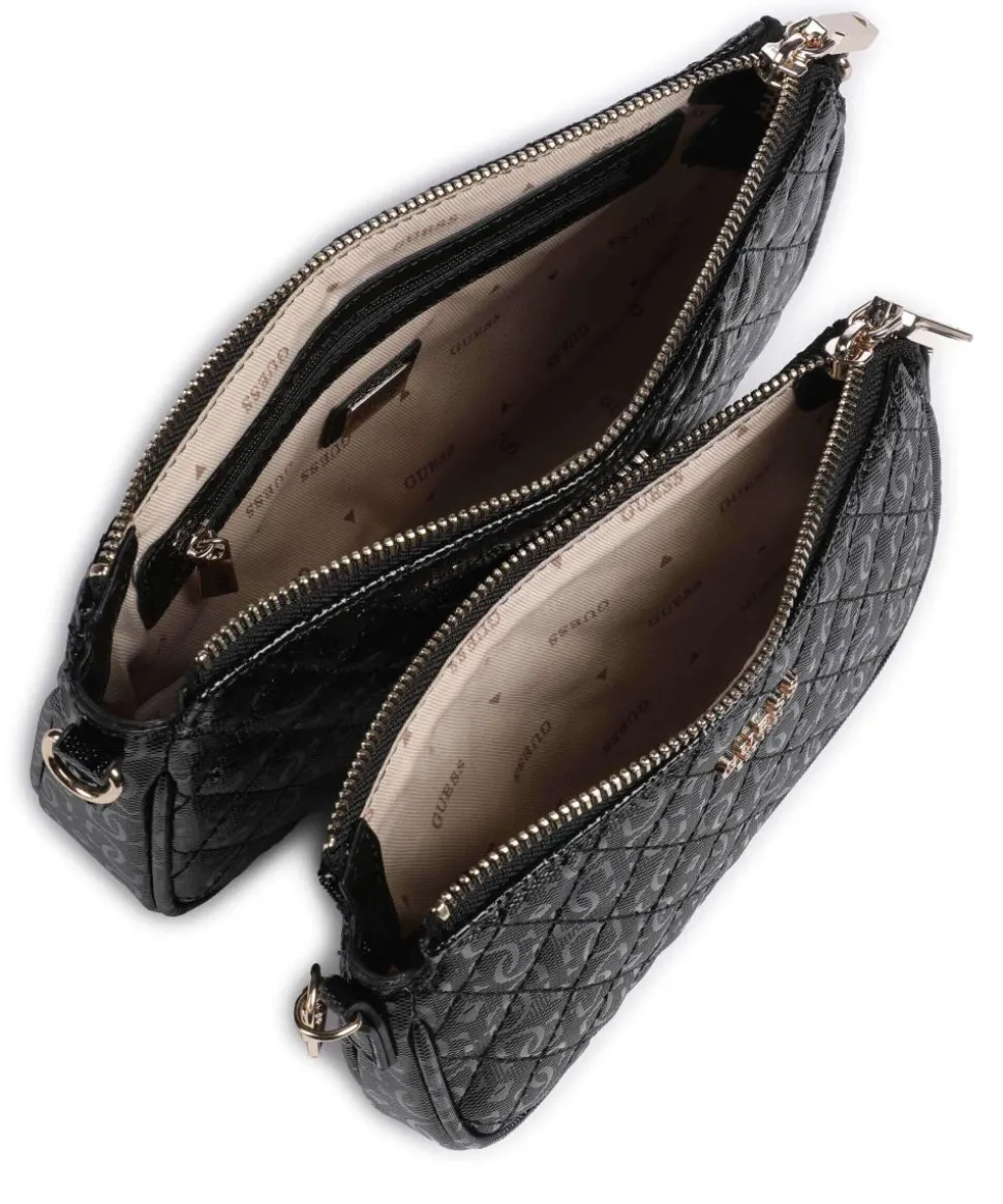 Yarmilla Umhängetasche Lederimitat schwarz