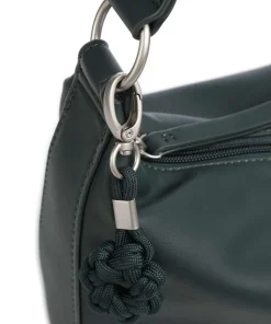 Yuna YU110 Beuteltasche Lederimitat dunkelgrün