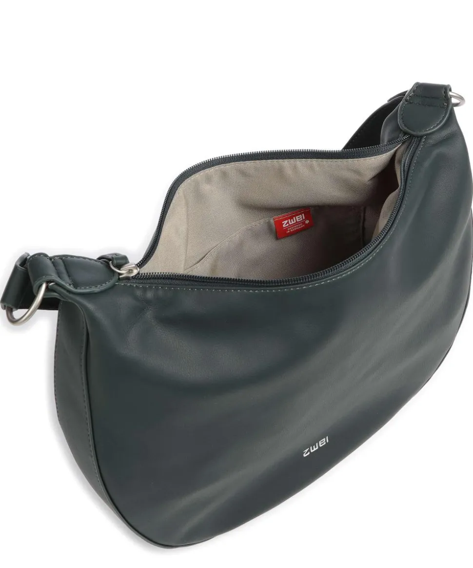 Yuna YU110 Beuteltasche Lederimitat dunkelgrün