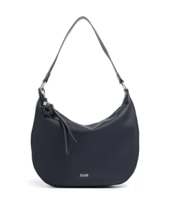 Yuna YU110 Beuteltasche Lederimitat dunkelblau