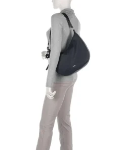 Yuna YU110 Beuteltasche Lederimitat dunkelblau