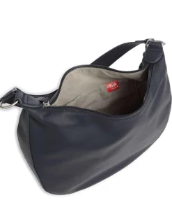 Yuna YU110 Beuteltasche Lederimitat dunkelblau