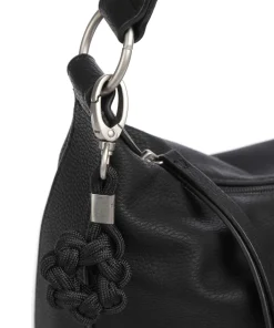 Yuna YU110 Beuteltasche Lederimitat schwarz