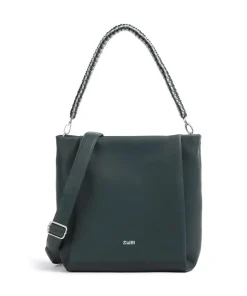 Yuna YU120 Beuteltasche Lederimitat dunkelgrün