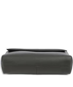 Yuna YU60 Schultertasche Lederimitat dunkelgrau