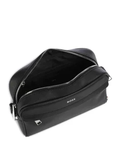 Zair Umhängetasche Lederimitat schwarz