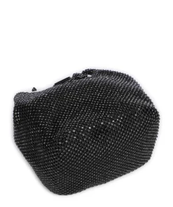 Zalina Schultertasche Aluminium schwarz