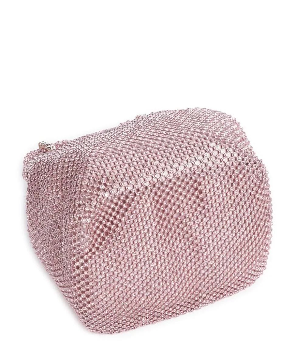 Zalina Schultertasche Aluminium rosa