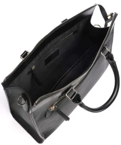 Zelea Handtasche 13″ genarbtes Kalbsleder schwarz
